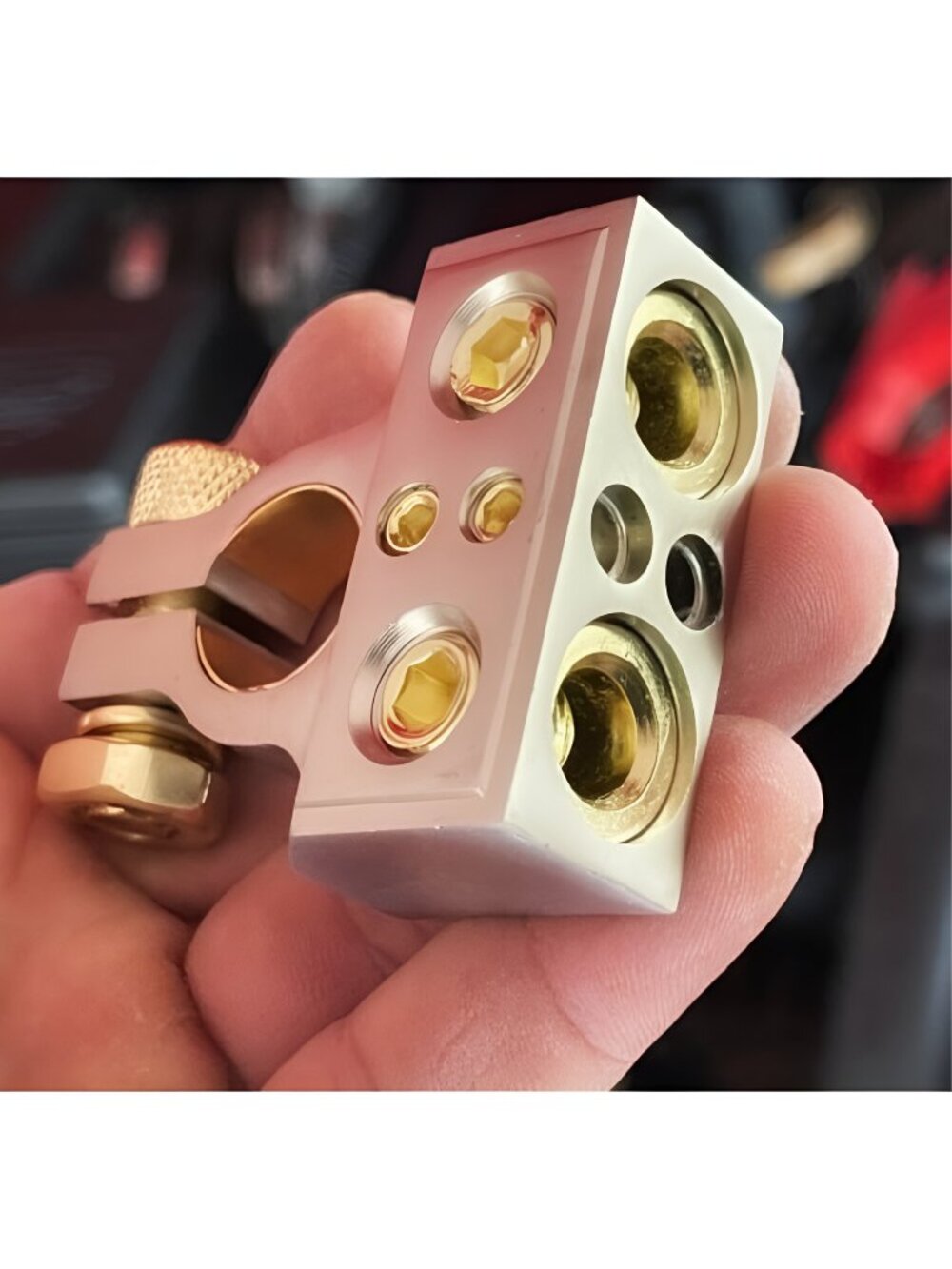 Battery Terminal Connectors, 0/2/4/6/8/10 AWG Battery Terminals, Heavy Duty